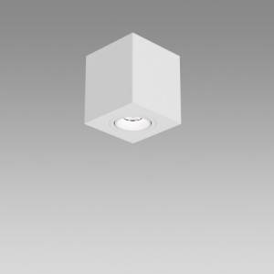 Anbau-Richtstrahler Deckenleuchten weiss LED Deckenlampe quadratisch Regent Novo 2 Square