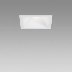 Einbau-Downlight Deckenleuchten weiss LED Deckenlampe quadratisch Regent Novo 2 Square