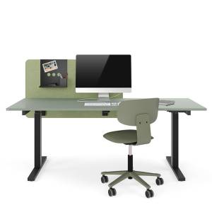 elektrisch höhenverstellbarer Schreibtisch Büro Höhenverstellbare Schreibtische Arbeitstische Bürotisch höhenverstellbar Lista Office LO Stretch