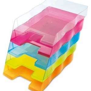 Tischaufsätze/Papier- und CD-Ablagen, styro, styrofile