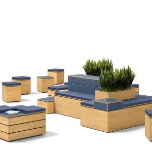 Modulare System Sitzelementen Lounge WINI WINEA ELEMENTS