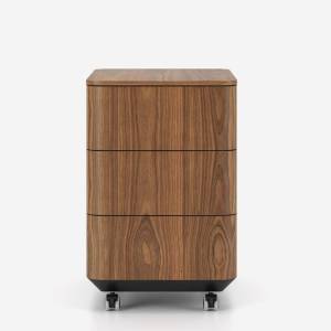 Bürocontainer Holz Container fahrbar Büro Nowy Styl eRange Rollcontainer