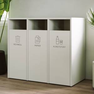 Mülltrennsysteme Abfallbehälter Mülltrennung Neudoerfler CleanUp Recycling Box