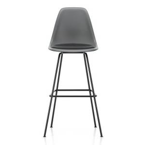 Barstuhl grau Barhocker Vitra Eames Plastic Stool RE