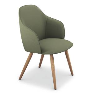 Besucherstuhl grün Besucherstühle vollgepolstert Stuhl Cafeteria Stühle Sedus se:cafe soft chair