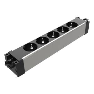 Steckdosenleiste Elektro-Steckdosen Dataflex Power Powerbar 5x Schuko - 503