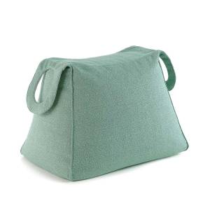 Polsterhocker türkis Hocker Caimi Shopper