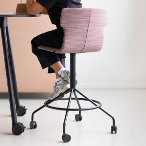 Drehstuhl rosa Büro Drehstühle hoch Cascando Co-Chair