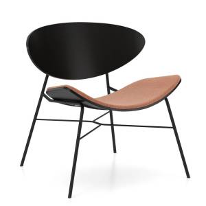 Loungesessel Metall Sessel Lounge schwarz Kusch+Co Kanu