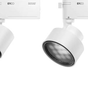 Strahler für Stromschienen weiss ERCO Pollux New