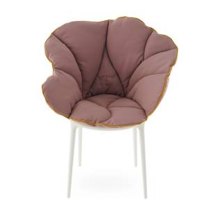 Designer Besucherstuhl rosa Besucherstühle Stuhl Kartell Alice's flowers