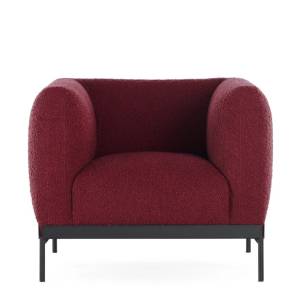 Loungesessel bordeaux Sessel Lounge Kartell Asia armchair