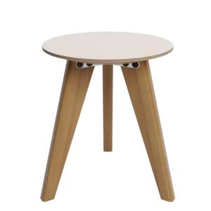 Hocker Holz Bisley Cora Stools