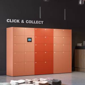 Schliessfachschränke rot Lockerschränke Locker Bisley Deco