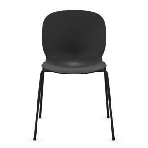 Besucherstuhl stapelbar Besucherstühle dark stained oak Cafeteria Stuhl Konferenzstuhl profim Noor
