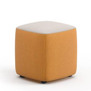 Polsterhocker gelb Hocker Lounge Brunner pads