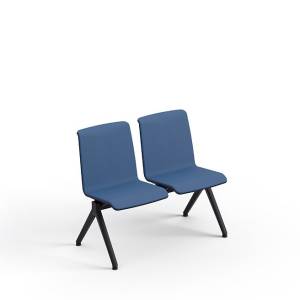 Traversenbank blau Traversenbänke Wartebereich Brunner wait