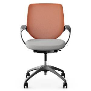 Konferenzstühle Terracotta Büro giroflex 313 Konferenzstuhl
mit Netzgewebe