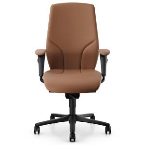 Chefsessel cognac Bürodrehstuhl Armlehne höhenverstellbar Drehstuhl Büro  Giroflex, giroflex 64 Chefsessel