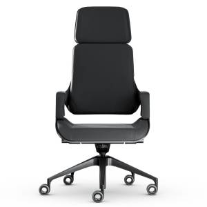 Bürostuhl Aluminium Bürodrehstuhl Büro Drehstuhl schwarz Interstuhl Silver
mit Kopfstütze