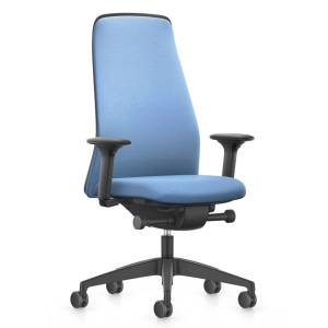 Ergonomischer Bürostuhl Stoffbezug Bürodrehstühle blau Büro Drehstuhl Netzgewebe Interstuhl NEW EVERYis1