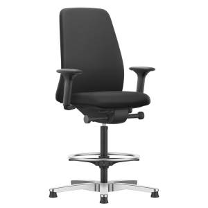 Ergonomischer Drehstuhl schwarz Counterstühle Stoff Interstuhl, EVERYis1 Counterstuhl
