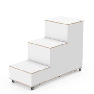 Modulares Sitzpodest Interstuhl WHAT IF WE FLY WT305 für flexible Lern- und Arbeitsbereiche