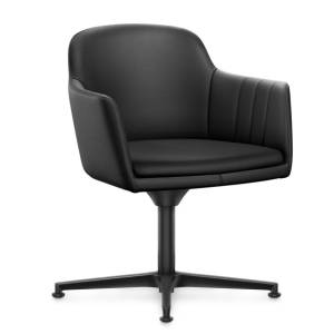 Loungesessel schwarz Drehsessel Clubsessel Konferenzstühle, Interstuhl, LEMONis5