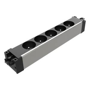 Dreifach-Steckdosenleiste Unterbausteckdosen Dataflex Power Powerbar 5x FR/BE - 513