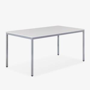 Bürotisch grau Tisch Schreibtisch rechteckig Konferenztisch Zemp QUATTRO ZQ30