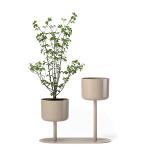 Pflanzen-Raumteiler beige Pflanzbehälter Skandiform Allé Mini
