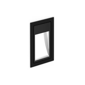 Wandeinbauleuchte schwarz Wandeinbauleuchten Aluminium Xal Unico wall recessed