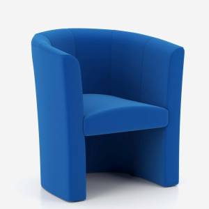Loungesessel blau Büro Clubsessel Design Loungemöbel Nowy Styl Club