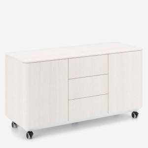 Sideboard Büro weiss Nowy Styl, eRange Büroschubladenschrank