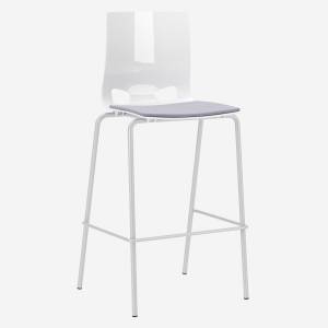 Barhocker weiss Barstuhl Nowy Styl Fondo