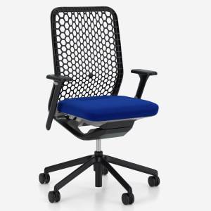 Bürostuhl blau Bürodrehstuhl moderne Bürostühle mit Netzgewebe Büro Drehstuhl Nowy Styl YouTEAM