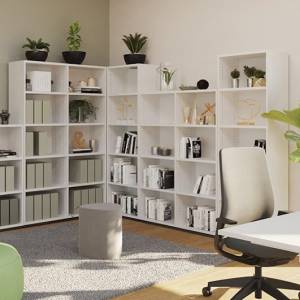 Bibliotheksregal Holz Bücherschrank groß Regalschrank Regal Büro Neudoerfler Lineo Regal