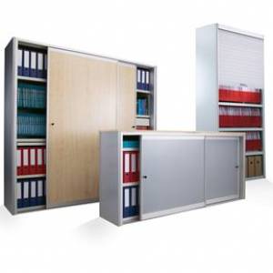 Archivschrank Schiebetüren Büro Regalschrank, compactus, Sysco Office
