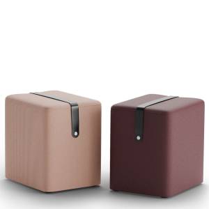Polsterhocker rosa Hocker Lounge Polstermöbel Assmann Büromöbel Consento | Bocca