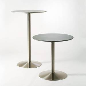 Design Beistelltisch Metall rund Beistelltische rund Metall, Radar - adeco, Bistro