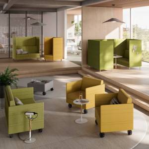 Loungesessel Sofa Lounge Sessel Sitzmöbel Palmber Melounge Work- und Loungemöbel