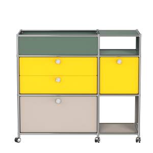 Rollregal Büro Rollregale System4 Rollwagen XL