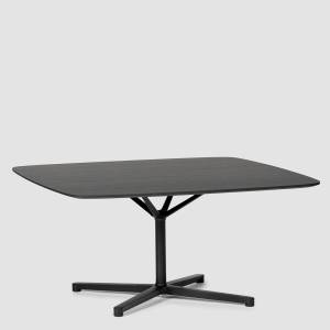 Konferenztisch schwarz Konferenztische Büro Direktionseinrichtungen Bene, Filo 4-Star Table
abgerundete Tischplatte