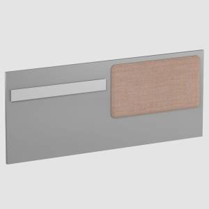 Schreibtisch Sichtschutz Tischtrennwand Schreibtischaufsatz akustik Bene T-Panel Multi