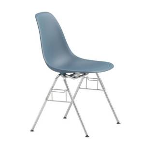 Besucherstuhl blau Konferenzstühle Kunststoff Cafeteria Stühle vitra Eames Plastic Side Chair RE DSS