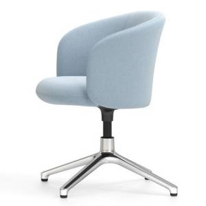 Konferenzsessel blau Sessel Konferenz Konferenzstühl Büro Vitra Mikado Armchair