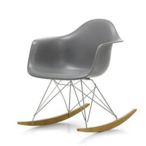 Vitra Eames Chair anthrazit Loungesessel Büro Loungemöbel vitra Eames Plastic Armchair RE RAR