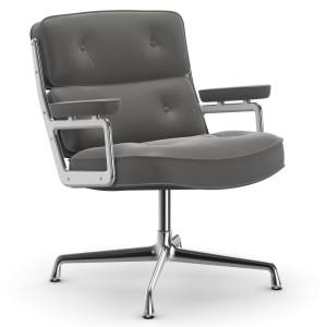 Design Lobby Stuhl Leder umbragrau Sessel Lounge vitra, Lobby Chair ES 108
