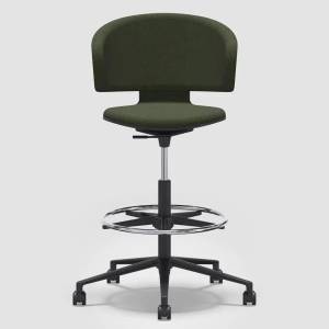 Counterstuhl grün Counterstühle Büro Drehstuhl bene Studio Counter Chair
