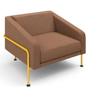 Loungesessel braun Sessel Lounge viasit Com4lounge
